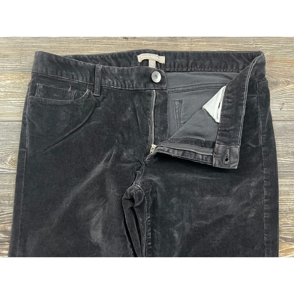 Banana Republic Mens Grey Pants 31 Corduroy Trouser Actual 35/33 Hippie Festival
